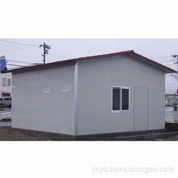 Prefab modular dormitories with flexible dimensions, heat insulation design